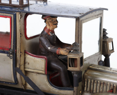 Carette tinplate clockwork Limousine, German circa 1905 - 2