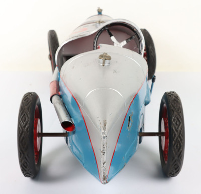 Scarce 1930’s CIJ (France) Alfa Romeo P2 Clockwork Racing Car with front headlamps - 18