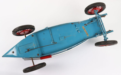 Scarce 1930’s CIJ (France) Alfa Romeo P2 Clockwork Racing Car with front headlamps - 22