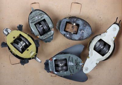 Rare boxed Animate Toys tinplate Nature Group insect penny toys, American circa 1910 - 3