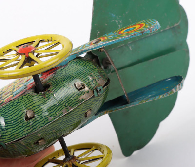Tinplate clockwork Peacock, probably German 1920s - 4