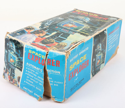 Boxed SH Horikawa battery operated Space Explorer, Japanese 1960 - 3