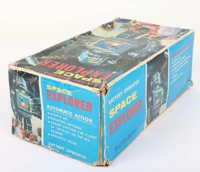 Boxed SH Horikawa battery operated Space Explorer, Japanese 1960 - 4