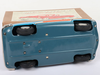 Boxed Masudaya friction driven tinplate Super Buick, Japanese 1950s - 7