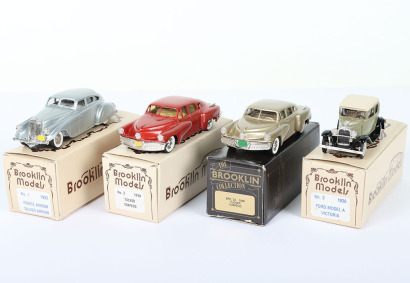 Four Brooklin Models 1/43 scale