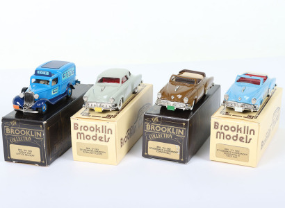 Four Brooklin Models 1/43 scale