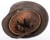 Waffen-SS Single Decal Steel Combat Helmet - 5