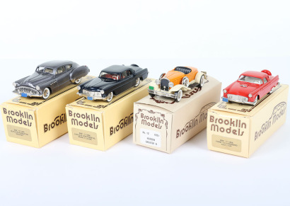 Four Brooklin Models 1/43 scale