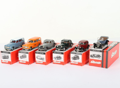 Six Somerville Models 1/43 scale cars