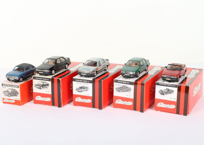 Five Somerville Models 1/43 scale cars