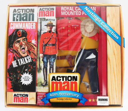 Action Man Royal Canadian Mounted Police 40th Anniversary Nostalgic Collection