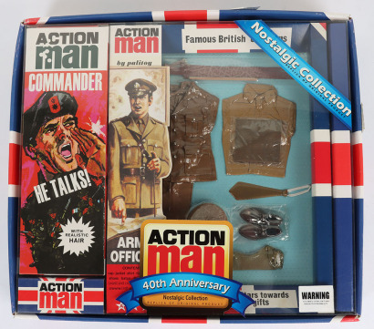 Action Man Famous British Uniforms Army Officer 40th Anniversary Nostalgic Collection