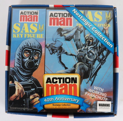 Action Man SAS Parachute Attack 40th Anniversary Nostalgic Collection