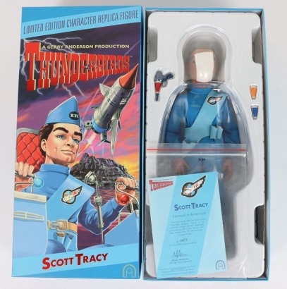 Gerry Anderson Thunderbirds Limited Edition Scott Tracy Character Replica Figure