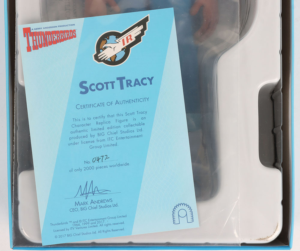 Gerry Anderson Thunderbirds Limited Edition Scott Tracy