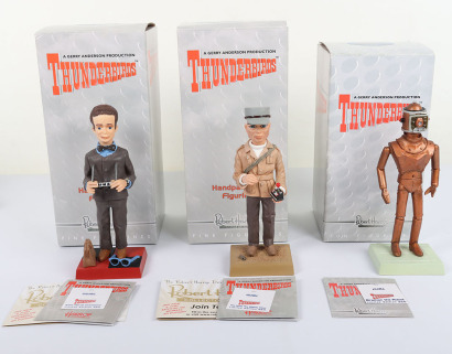 Three Gerry Anderson’s Thunderbirds Robert Harrop Hand-painted Figures