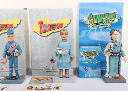 Two Gerry Anderson’s Thunderbirds Robert Harrop Hand-painted Figures