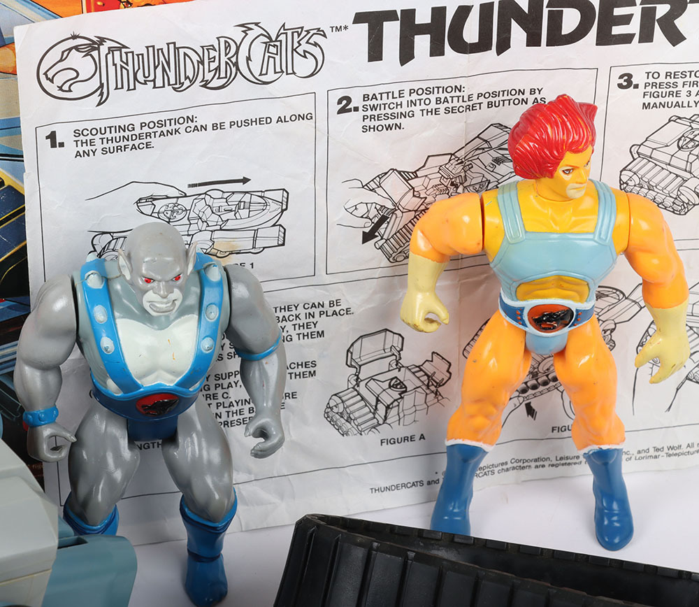 Vintage on sale 1985 Thundercats LJN Thunder Tank with Panthro