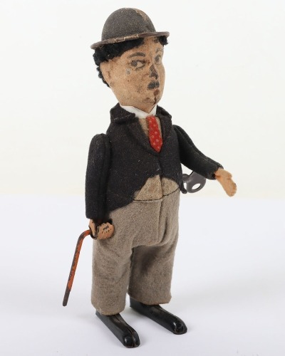 Schuco Charlie Chaplin Tinplate Clockwork Figure