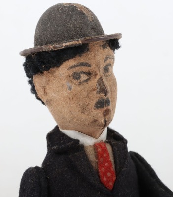 Schuco Charlie Chaplin Tinplate Clockwork Figure - 2