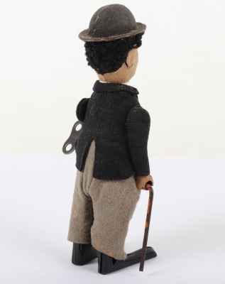 Schuco Charlie Chaplin Tinplate Clockwork Figure - 4