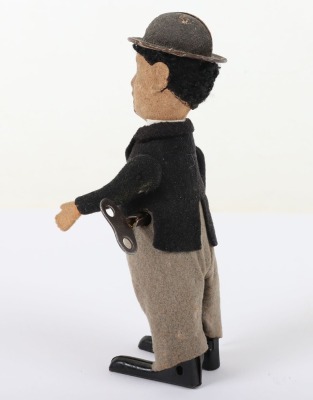 Schuco Charlie Chaplin Tinplate Clockwork Figure - 5