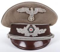 Reich Ministry for the Occupied Eastern Territories (RMBO) Officers Peaked Cap