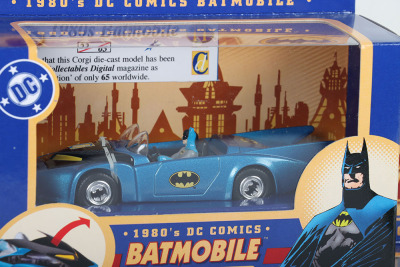 Three Corgi Batman Special Collectibles Digital Magazine Special Edition Models - 3