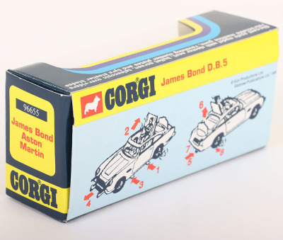 Corgi Toys James Bond Aston Martin D.B.5 1995 re-issue of 270 - 3