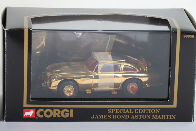 Two Corgi Special Edition Gold Plated James Bond Aston Martins D.B.5&rsquo;s - 2