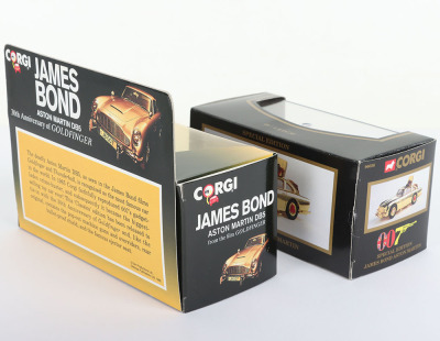 Two Corgi Special Edition Gold Plated James Bond Aston Martins D.B.5&rsquo;s - 5