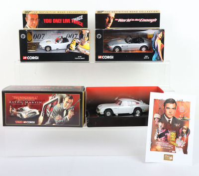 Three Corgi James Bond Collectibles Models