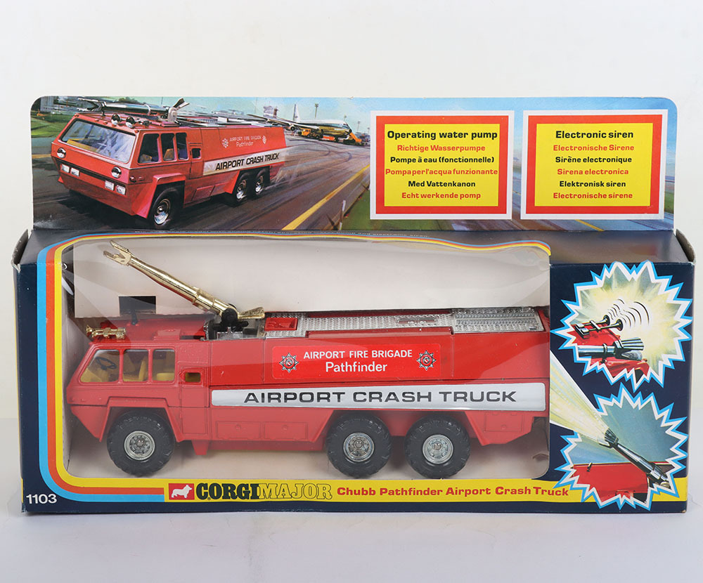 corgi　コーギー　1103　Chubb　空港災害消防車 Corgi Major 1103 Chubb Pathfinder Airport Crash Truck