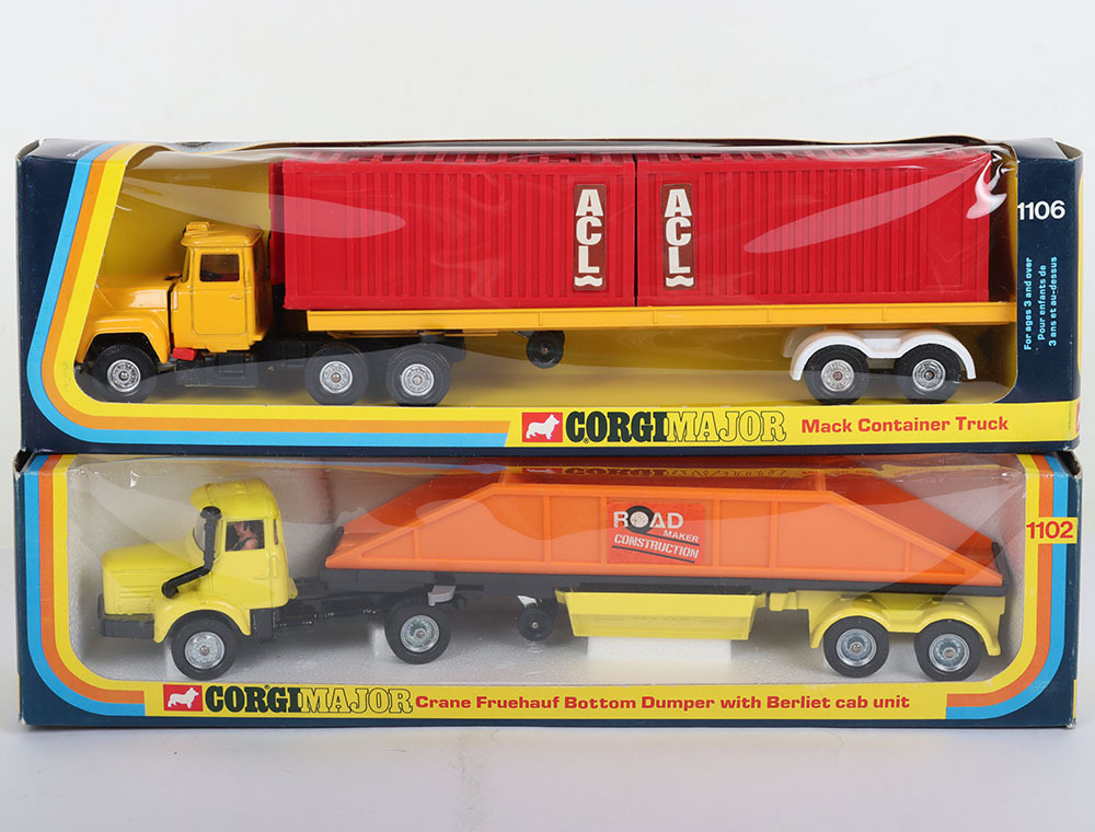 Two Corgi Major Trucks