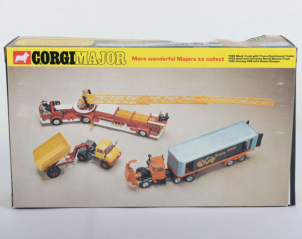 Corgi Major Toys 1154 Mack-Priestman Crane Truck