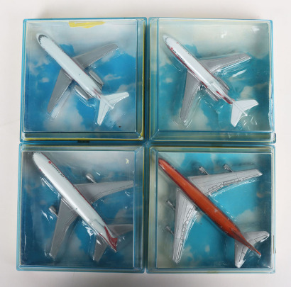 Three Corgi Air Canada Aircraft Models