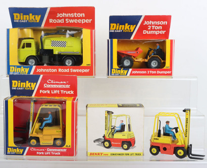 Four Dinky Toys Commercial Vehicles