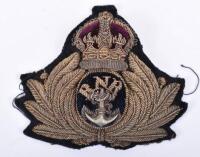 WW1 Royal Naval Reserve Officers Cap Badge