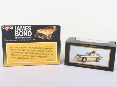 Two Corgi Special Edition Gold Plated James Bond Aston Martins D.B.5&rsquo;s - 4