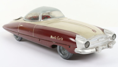 A Scarce Mettoy Gt.Britain Monte Carlo Tinplate Futuristic Car - 2