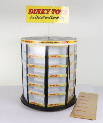 Scarce Dinky Toys Shop Counter Carousel Unit ‘Always Something New from Dinky’