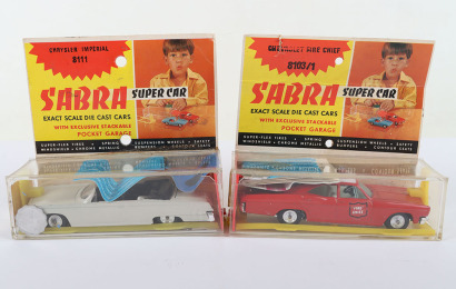 Two Boxed Sabra (Israel) 1/43 scale USA Super Cars