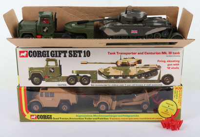 Corgi Gift Set 10, Mack Tank Transporter and Centurion Mk.III tank