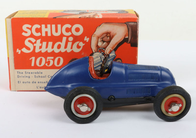 Schuco Studio 1050 Tinplate Mercedes Racing Car - 7