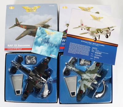 Four Corgi Aviation Archive DH Mosquito Aircraft 1:72nd Scale Models - 3