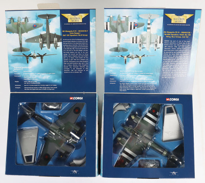 Four Corgi Aviation Archive DH Mosquito Aircraft 1:72nd Scale Models - 4