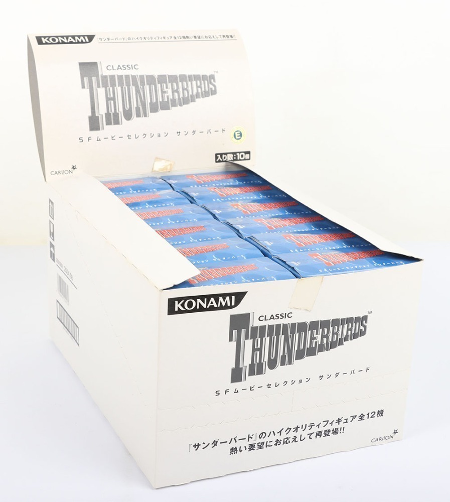 Konami Japanese Classic Thunderbirds Trade Shop Counter Display Pack