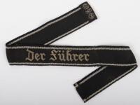 Waffen-SS Der Fuhrer Cuff Title