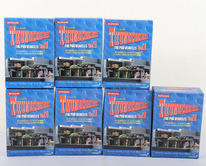 Seven Konami Japan Thunderbirds The Pod Vehicles Vol.1