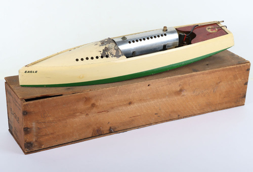 Boxed Hobbies Bowman ‘Eagle’ live steam Speedboat, 1931